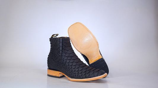 Black Clon Python Botin