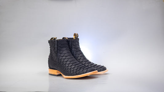 Black Clon Python Botin